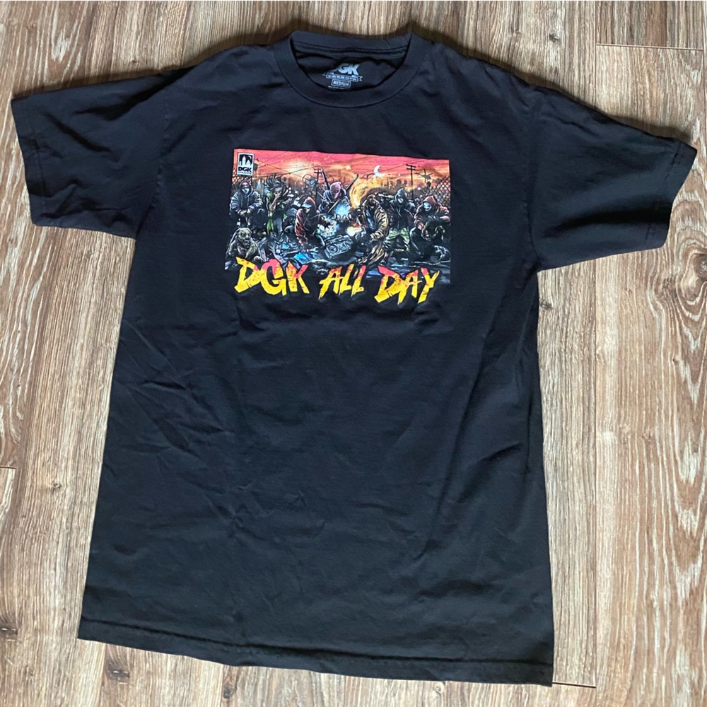 DGK Men’s All Day Black T-Shirt